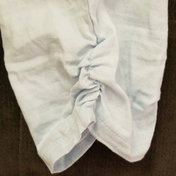 ⛔️SOLD⛔️Boutique chambray tie tank/capri set - Picture 3 of 5